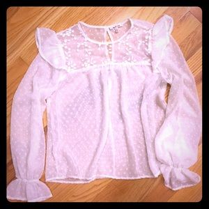 Flowy Vanilla Blouse